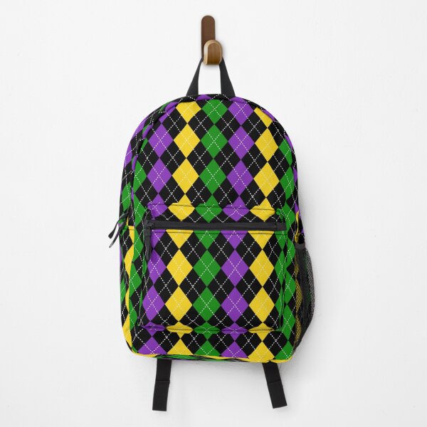 Item preview, Mardi Gras Argyle Diamonds All Over designed and sold by Feeling Artsy.