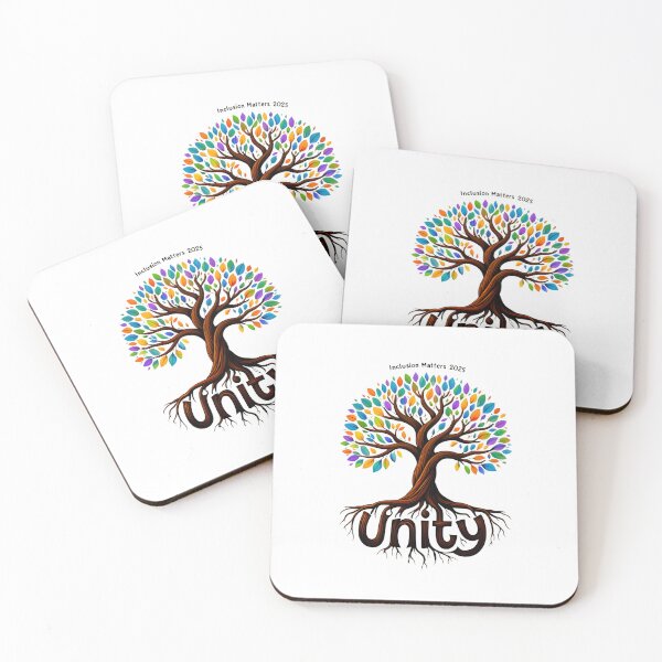 Item preview, Unity Tree – Inclusion Matters 2025 Colorful Diversity Art designed and sold by AnnDesignStudio.