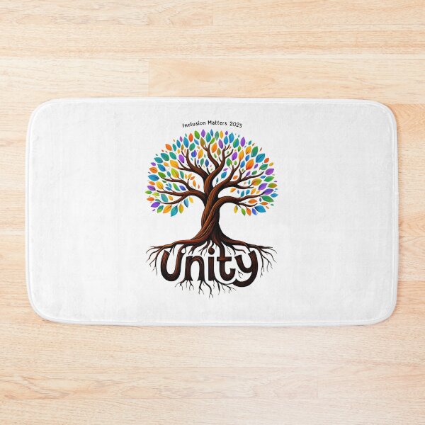 Item preview, Unity Tree – Inclusion Matters 2025 Colorful Diversity Art designed and sold by AnnDesignStudio.