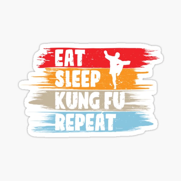 Item preview, Eat Sleep Kung Fu Repeat | Kung Fu Martial Art designed and sold by JFFStore.
