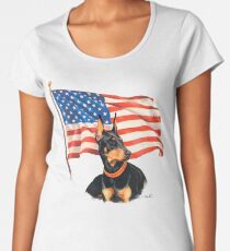 "Home of the Brave" Women's Premium T-Shirt