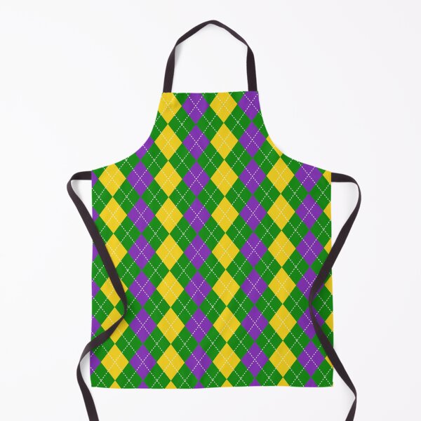 Artikelvorschau, Mardi Gras Grüne Argyle-Diamanten überall entworfen und verkauft von Feeling Artsy.