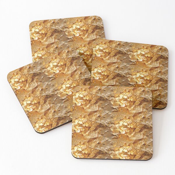 Item preview, Shimmering Gold Abstract Texture designed and sold by NTGUILTY.