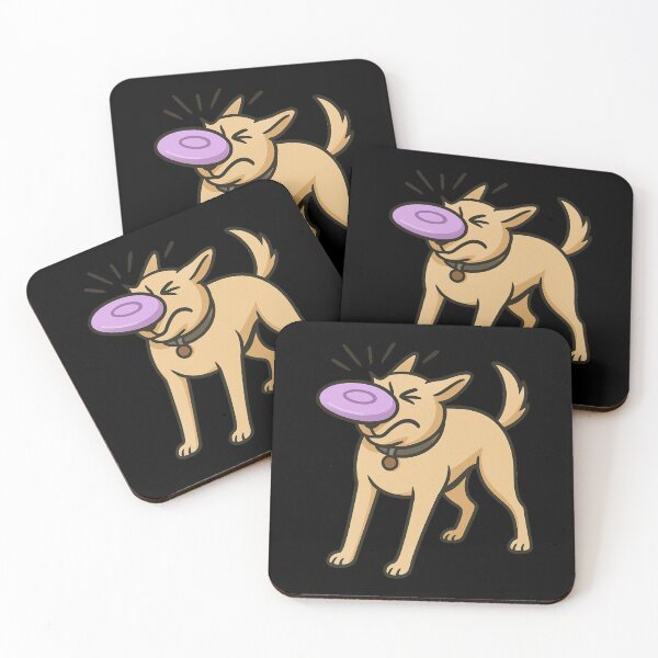 Item preview, Frisbee Dog Cartoon designed and sold by ContTraders.