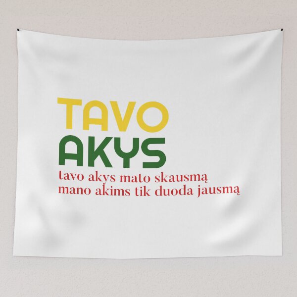 Item preview, Tavo Akys designed and sold by mbarav13.
