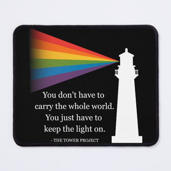 Item preview, Beacon of Hope – Rainbow Lightkeeper designed and sold by The Tower Project.