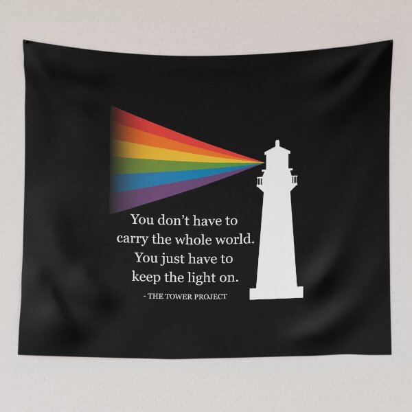 Item preview, Beacon of Hope – Rainbow Lightkeeper designed and sold by The Tower Project.