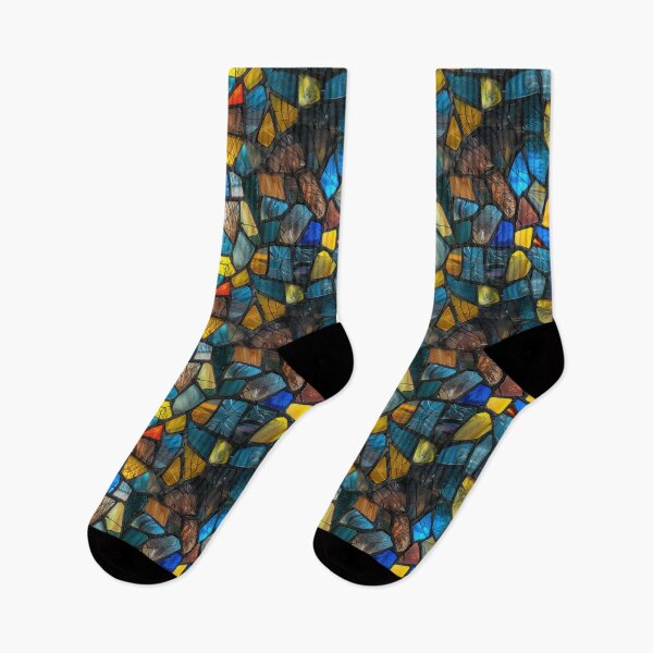 Item preview, Vibrant Stained Glass Mosaic Pattern designed and sold by NTGUILTY.