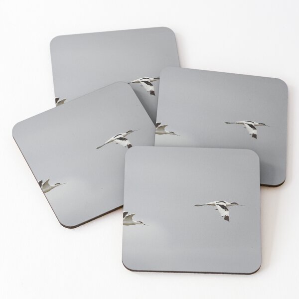 Item preview, Avocet pair in the air designed and sold by miradorpictures.