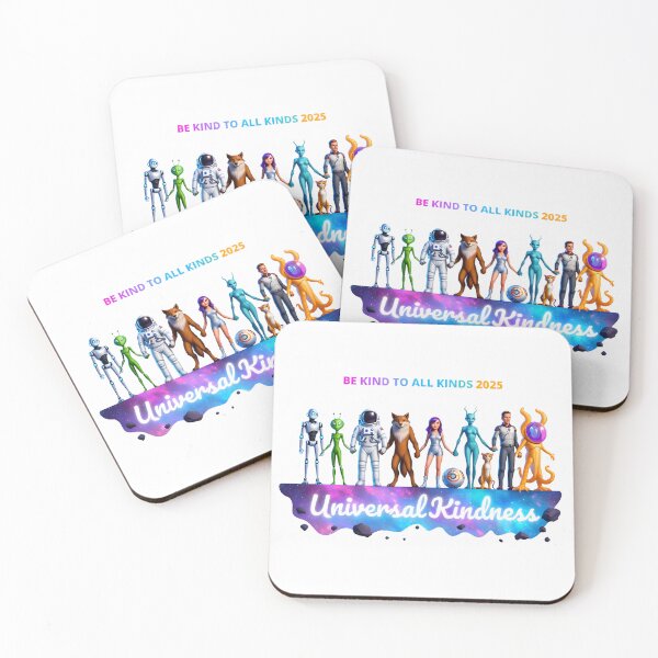 Item preview, Universal Kindness – Be Kind to All Kinds 2025 Cosmic Diversity Art designed and sold by AnnDesignStudio.