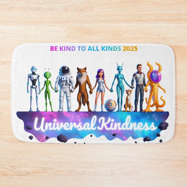 Item preview, Universal Kindness – Be Kind to All Kinds 2025 Cosmic Diversity Art designed and sold by AnnDesignStudio.