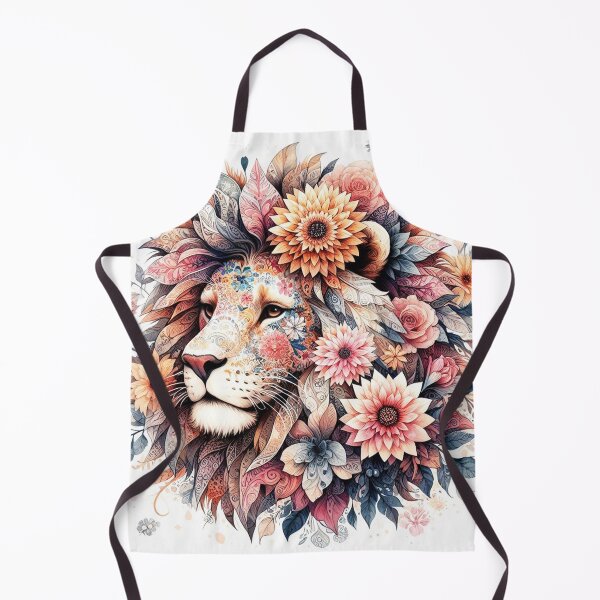 Item preview, Floral Lion 1 designed and sold by J-CCreations.