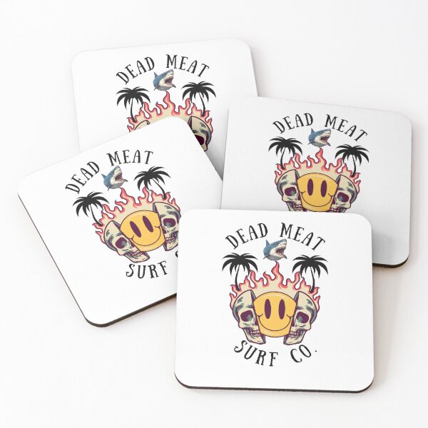 Item preview, Dead meat surf co.  designed and sold by NicMacTees.