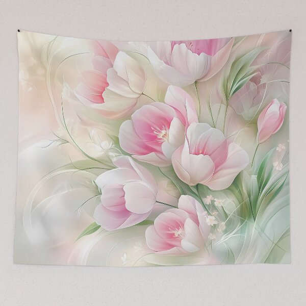 Item preview, Floral pattern. Bouquet of flowers.Tulips. designed and sold by MagelliShop.