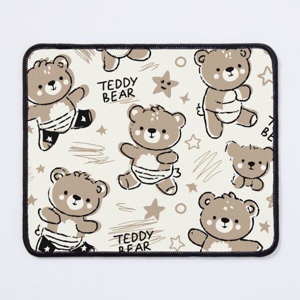 Item preview, teddy bear mosaic designed and sold by GraphicStyleX.