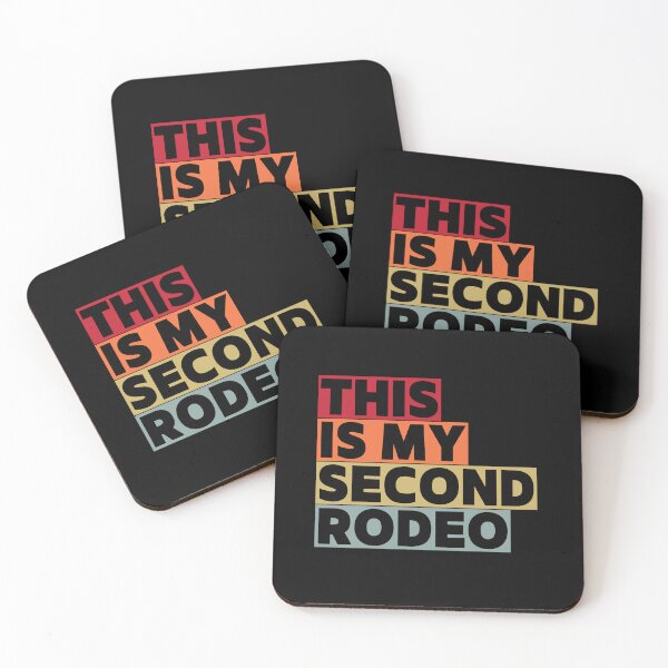 Item preview, This Is My Second Rodeo Funny Sarcastic  designed and sold by VibeTwist.