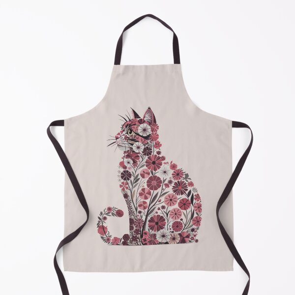 Item preview, Cat among flowers. designed and sold by MagelliShop.