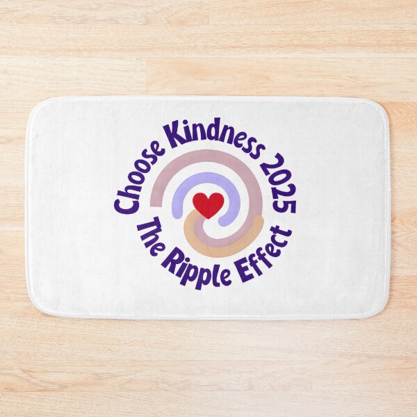 Item preview, Choose Kindness 2025 – The Ripple Effect Positive Change Design designed and sold by AnnDesignStudio.