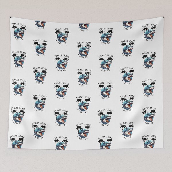 Item preview, Copy of Hungry Shark 2 surf co.  designed and sold by NicMacTees.