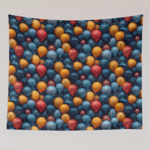 Item preview, Festive Starry Balloon Cluster designed and sold by NTGUILTY.