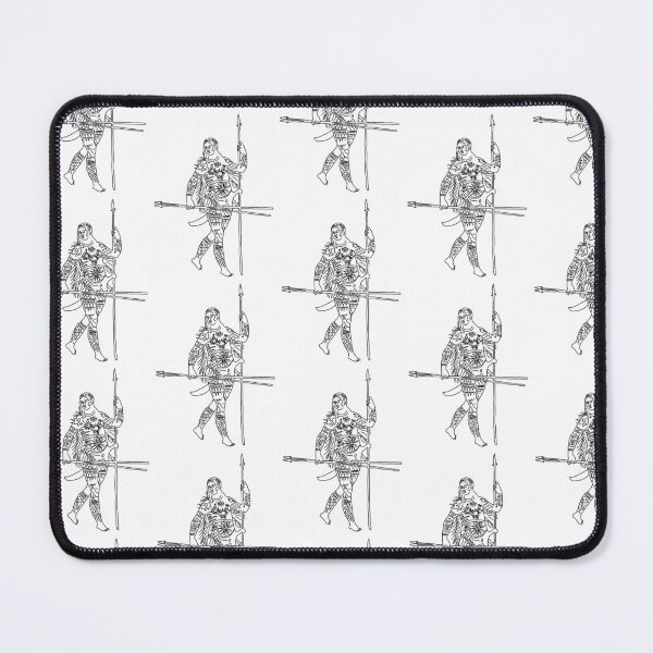 Item preview, Ancient Woman Warrior Hand Drawn Caricature designed and sold by MarkezWear.