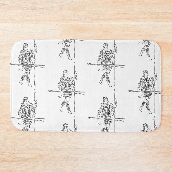 Item preview, Ancient Woman Warrior Hand Drawn Caricature designed and sold by MarkezWear.