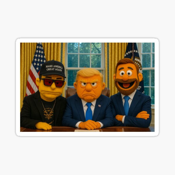 Item preview, Muppets – Musk, Trump und Vance designed and sold by curseofkazar.