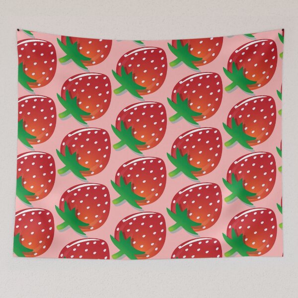 Item preview, Cute illustrated strawberry designed and sold by hateeyes.