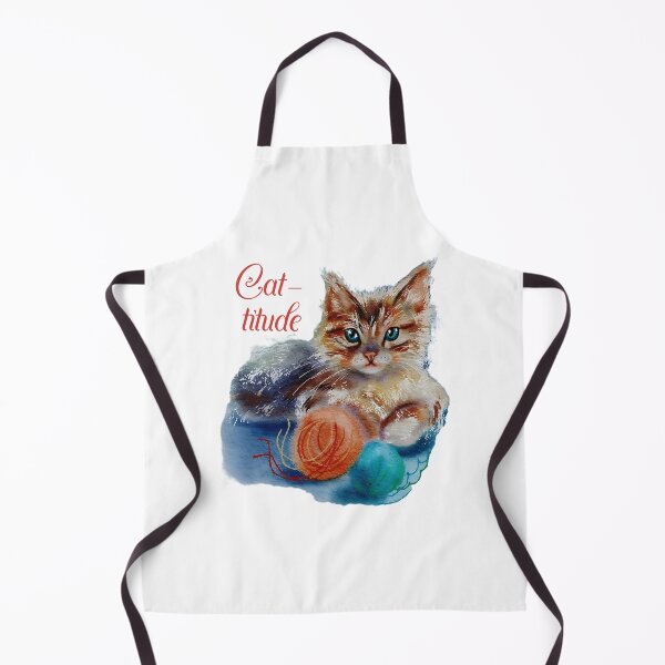 Item preview,  Cat-titude Sassy Cat Art designed and sold by olenapetol.