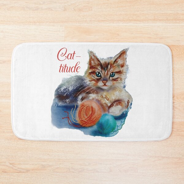 Item preview,  Cat-titude Sassy Cat Art designed and sold by olenapetol.