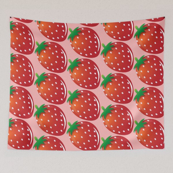 Item preview, Cute illustrated strawberry designed and sold by hateeyes.