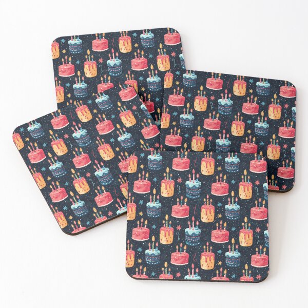 Item preview, Birthday Cake Celebration Pattern designed and sold by NTGUILTY.