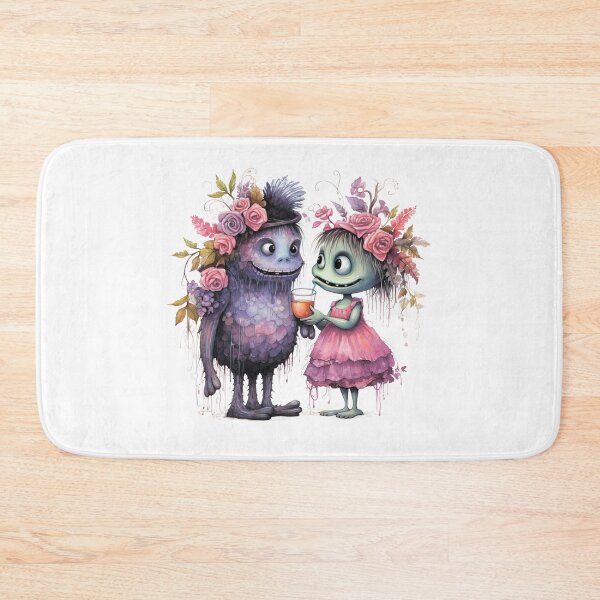 Item preview,  A charming pair of monsters in love. designed and sold by MagelliShop.