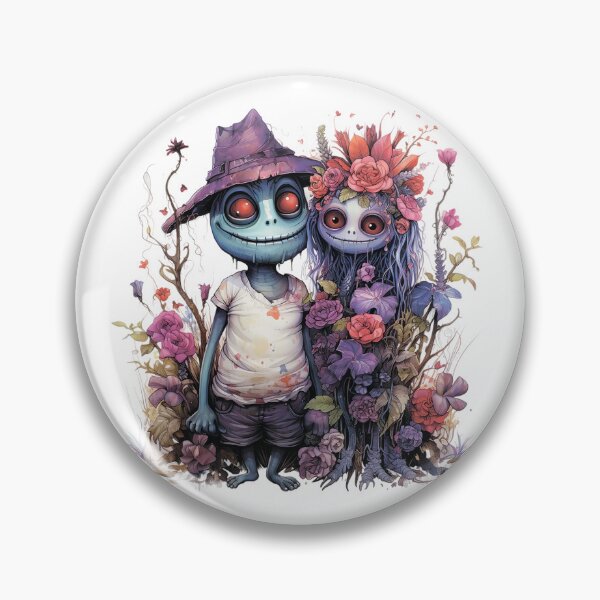 Item preview,  A charming pair of monsters in love. designed and sold by MagelliShop.