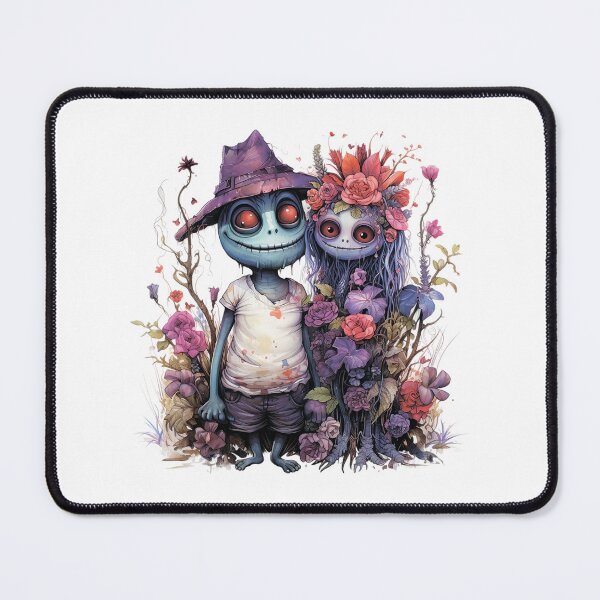 Item preview, A charming pair of monsters in love. designed and sold by MagelliShop.
