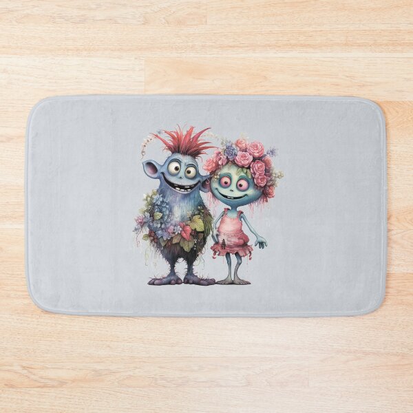 Item preview,  A charming pair of monsters in love. designed and sold by MagelliShop.