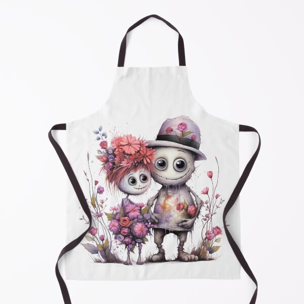 Item preview, A charming pair of monsters in love. designed and sold by MagelliShop.