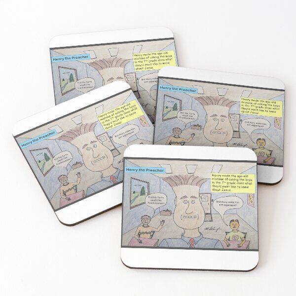 Item preview, Henry the Preacher and 7th Grade Boys designed and sold by MDeCampArt.