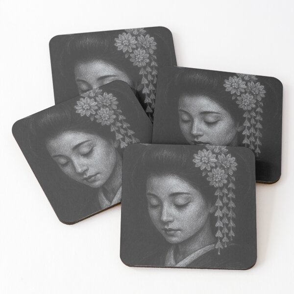 Item preview, Gentle Geisha Portrait designed and sold by Drawings Project.