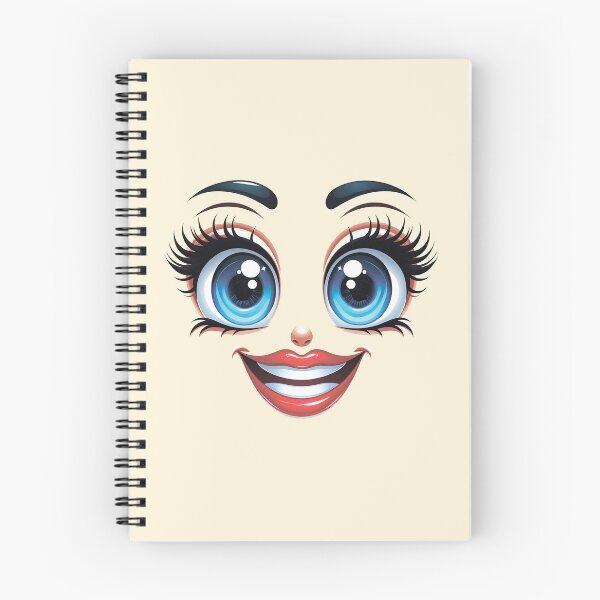 Item preview, Charming female face.Emoticon. designed and sold by MagelliShop.