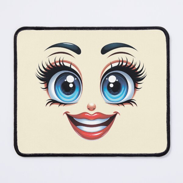 Item preview, Charming female face.Emoticon. designed and sold by MagelliShop.
