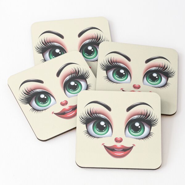 Item preview, Charming female face. designed and sold by MagelliShop.