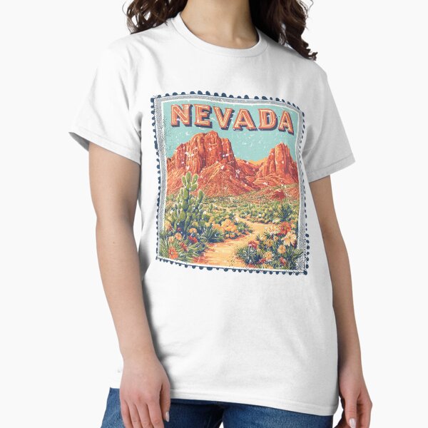 Item preview, Nevada Stamp State | Distressed Vintage | United States Patriotic designed and sold by TTDesignCo.