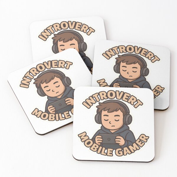 Item preview, Introvert Mobile Gamer Mode designed and sold by Peelya.
