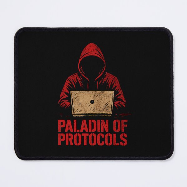Item preview, Red Hoodie Hacker Paladin of Protocols designed and sold by Dago345.