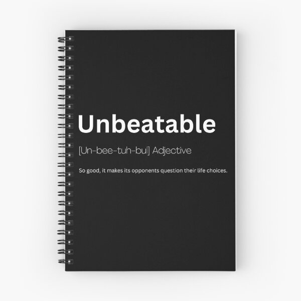 Artikelvorschau, Unbeatable Dictionary Definition entworfen und verkauft von Kaigozenn.