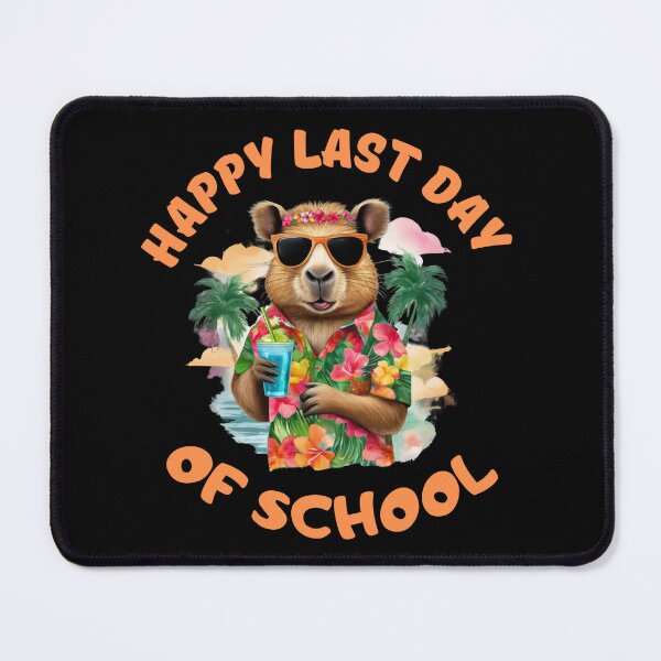 Item preview, Happy Last Day of School Funny Capybara Teachers and Students Gift Summer designed and sold by FurrFunPrints.