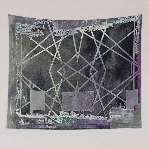 Item preview, "Fractured Geometry: Urban Echoes" designed and sold by Geometrics Artwork .