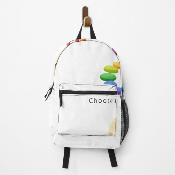 Item preview, Choose Inclusion 2025 – Rainbow Stepping Stones of Hope Minimalist Art designed and sold by AnnDesignStudio.