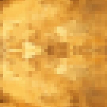 Artwork thumbnail, I Love Pixels Faux Gold Gradient Colors by K9ish